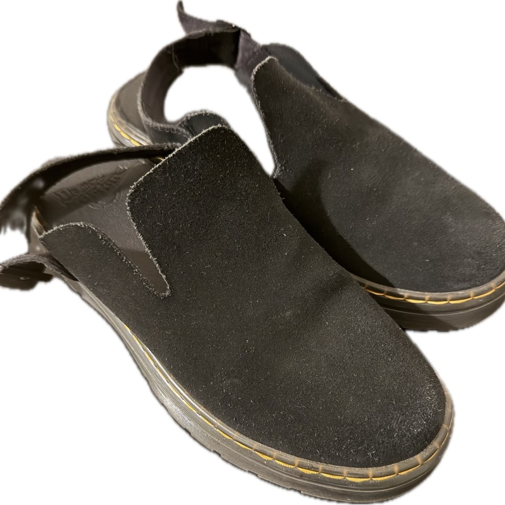 Dr. Martens Black Slip-On Shoes